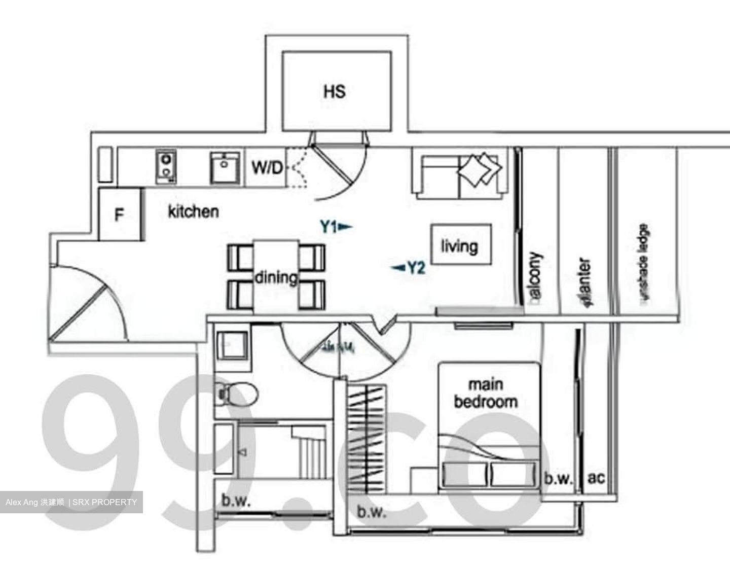 Newton Edge (D9), Apartment #557352371